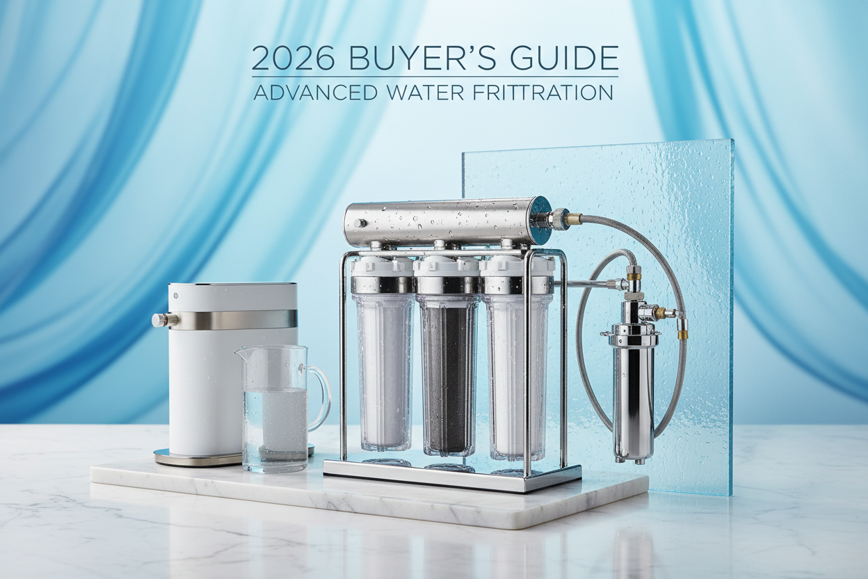 Top Water Filters for Home Use in 2026 – Best RO, Countertop & Inline Options