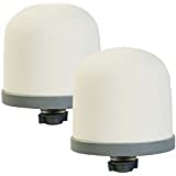 HUI NING Replacement Ceramic Dome Water Filter for Countertop (2 Count)