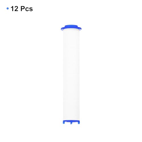 12 Pcs Shower Head Filter 4.5 Inch PP Cotton Filter Cartridge Replacement High