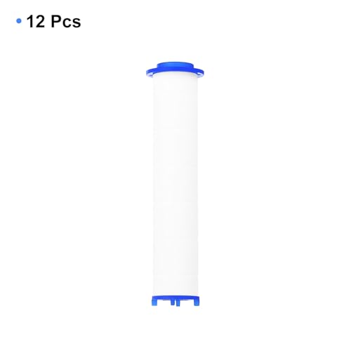 12 Pcs Shower Head Filter 3.9 Inch PP Cotton Filter Cartridge Replacement High