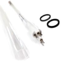 QL-200 Maintenance Kit, Lamp/Bulb, Quartz Sleeve and Gasket Set for The VIQUA VH200, VH200-V, VH200-F10, AQ-UV-STD, & PUV-7 Series UV Systems, Premium OEM Compatible, Guaranteed for 1 Year