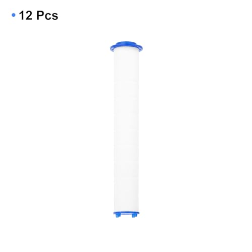 12 Pcs Shower Head Filter 5.3 Inch PP Cotton Filter Cartridge Replacement High