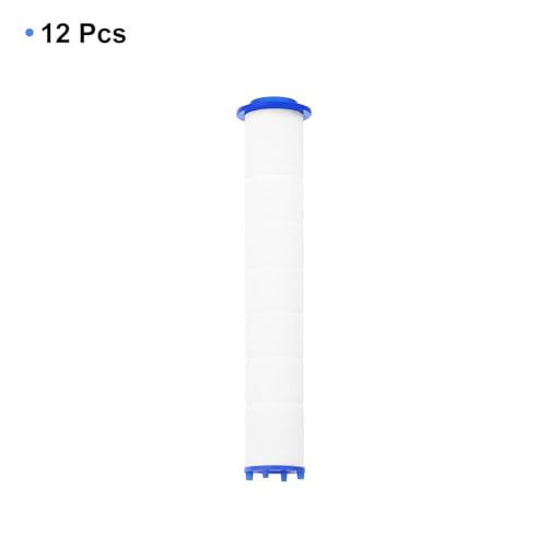 12 Pcs Shower Head Filter 4.9 Inch PP Cotton Filter Cartridge Replacement High