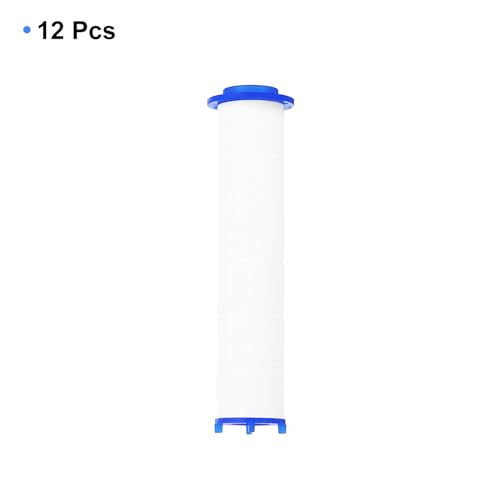12 Pcs Shower Head Filter 3.7 Inch PP Cotton Filter Cartridge Replacement High