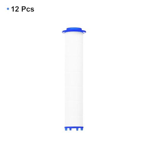 12 Pcs Shower Head Filter 4.1 Inch PP Cotton Filter Cartridge Replacement High
