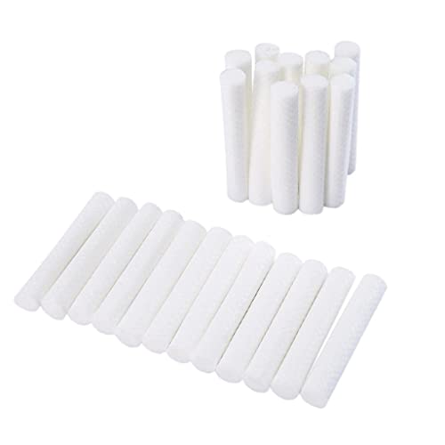 50 PCS Filter Cotton Wicks Stick Replacement Wicks in Travel (50 Count)