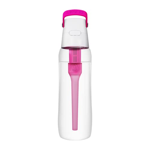 Filtered Water Bottle with Straw 24 oz