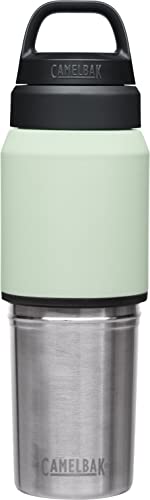 MultiBev Insulated Stainless Steel Bottle with Detachable Cup for Travel and Camping