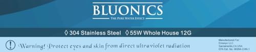 110W Whole House Water Filter System for Well & City Water