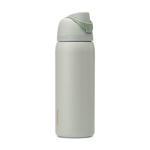 FreeSip Stainless Steel Water Bottle 32 oz Summer Blue