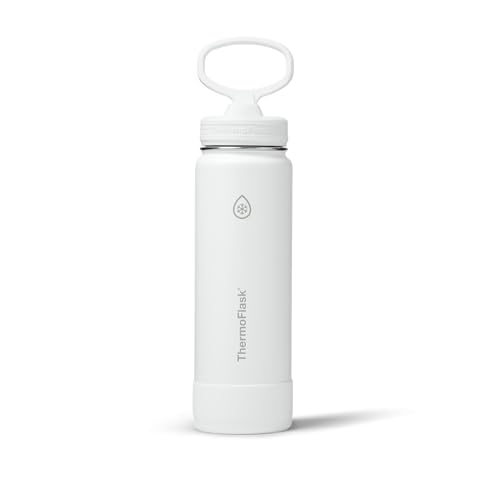 Insulated Water Bottle with Straw Lid