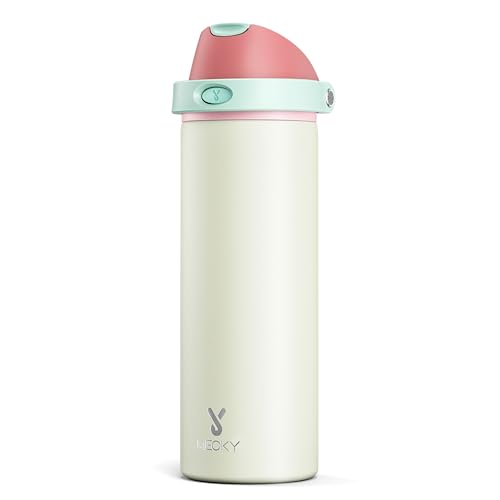 24 oz Insulated Water Bottle with Straw