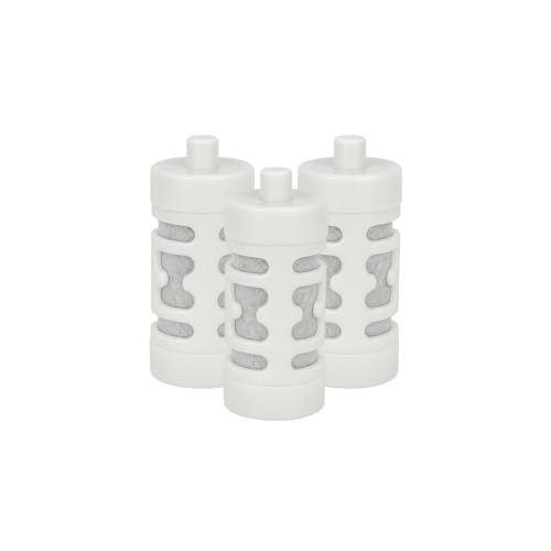 Activated Carbon Water Filter Replacement Compatible with Philips GoZero Everyday Water Bottle (3 Count)