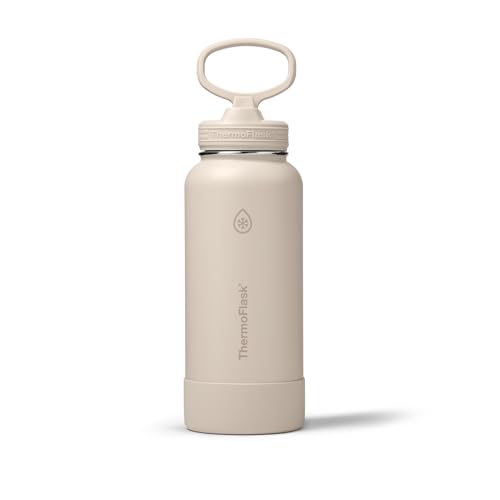Insulated Water Bottle with Straw Lid