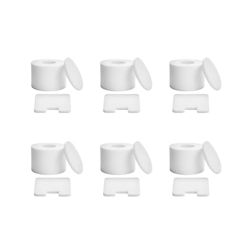 Filter Set Compatible With Shark NV42 Deluxe Upright Vacuum Cleaner Compared to Part #XFF36. Fits UV402 UV410 (6 Count)