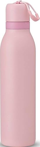 Rose Quartz Twist Stainless Steel FreeSip 24oz