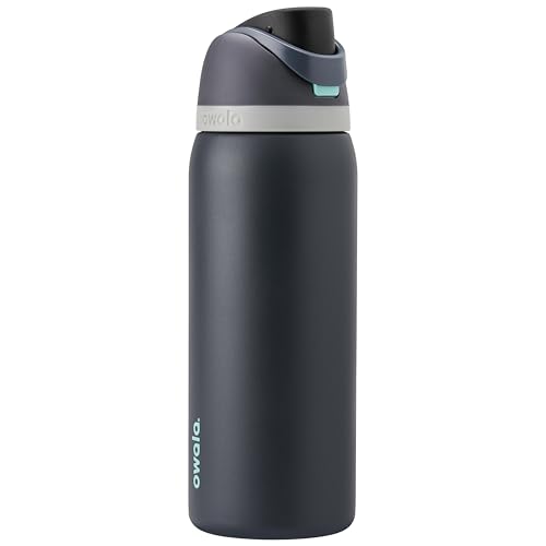 FreeSip Stainless Steel Water Bottle 32 oz Foggy Tide