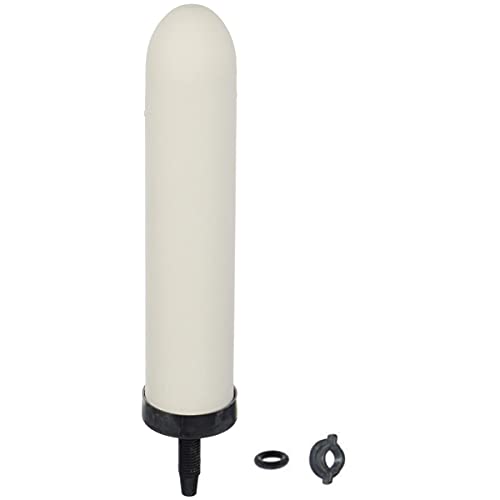 10 inch Replacement Ceramic Filter Candle with Activated Carbon for Countertop Gravity Water Filter System