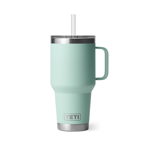 Rambler 35 oz Tumbler with Handle and Straw Lid