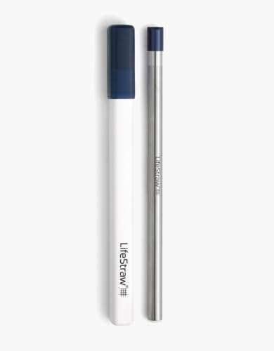 Sip Reusable Stainless Steel Water Filter Drinking Straw with Carry Case