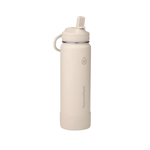 Insulated Water Bottle with Straw Lid