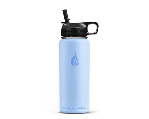 Stainless Steel Insulated Water Bottle with Straw
