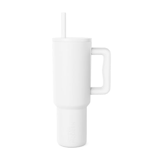 40oz Leak Proof Ceramic Lined Tumbler with Handle