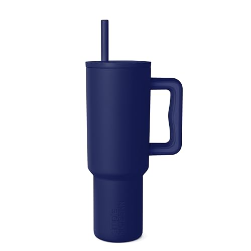 40oz Leak Proof Ceramic Lined Tumbler with Handle
