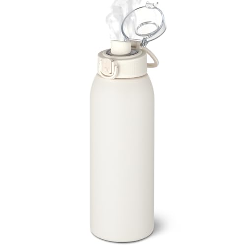 Insulated Water Bottle 24 oz with Dustproof Lid