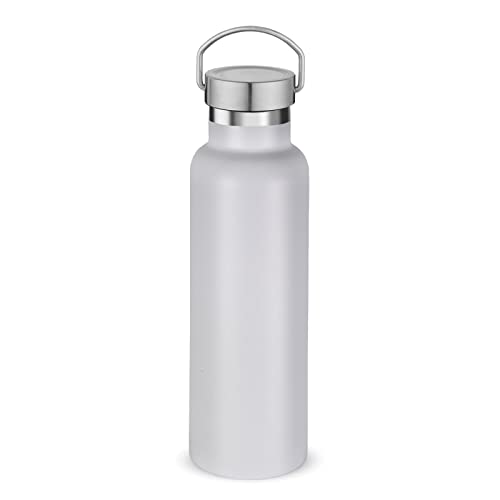 White Stainless Steel Water Bottles