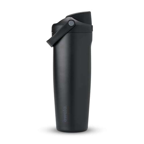 FreeSip Sway Insulated Stainless Steel Water Bottle with Two