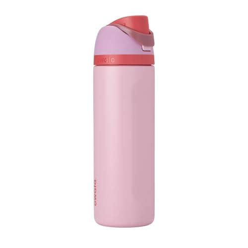 FreeSip Stainless Steel Water Bottle 24 oz Angel Food Cake