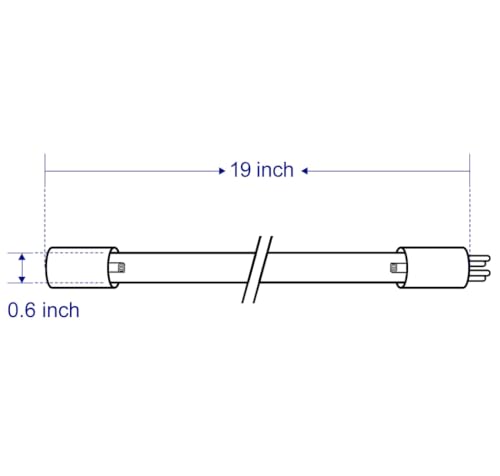 TWS 12L 55W UV Lamp Only Fit HQUA