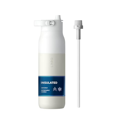 Swig Top Insulated Stainless Steel Water Bottle with Straw and Handle