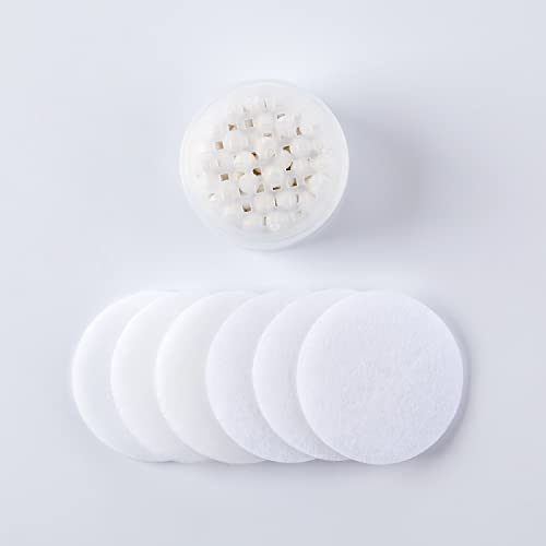 Fabric & Ceramic Ball Filters Set for Barumi Livo Kids Handheld Showerhead (4 Count)