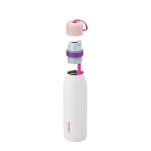 FreeSip Twist Stainless Steel Water Bottle 18 oz Dreamy Field