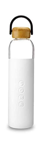 SOMA by Full Circle 25oz Glass Water Bottle with Silicone Sleeve (25 Count)
