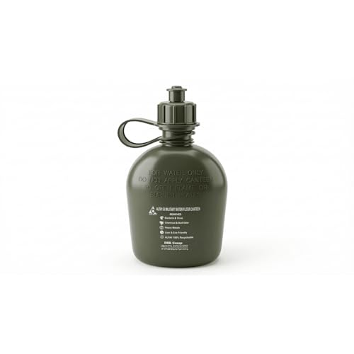 ALFA1 GI Canteen with Quick Dispensing Cap & Strap