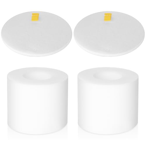 NV752 NV650 Filters Replacemen for Shark Rotator Powered Lift (4 Count)