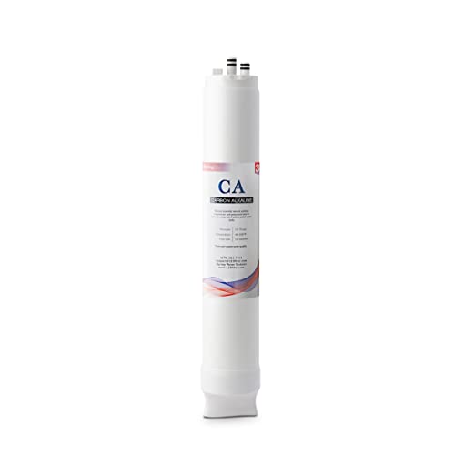 FCA500 Carbon Alkaline Composite Filter Replacement Cartridge for RO500 Series Tankless Reverse Osmosis Water Filtration System with Natural pH Balance and Remineralization