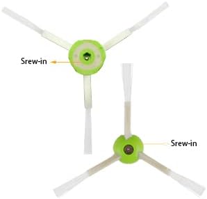 Replacement Parts Accessories for iRobot Roomba i7 i6 i8 i3 i4 i1 e5 e6 I E Series Vacuum Cleaner Includes 1 Pack Roller Brush, Front Caster Wheel, 3 Pack Filter, Side Brush - AquaVibe