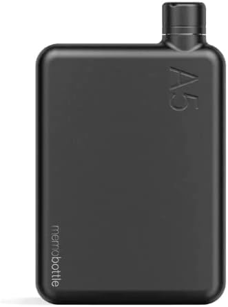 memobottle A5 Stainless Steel BLACK