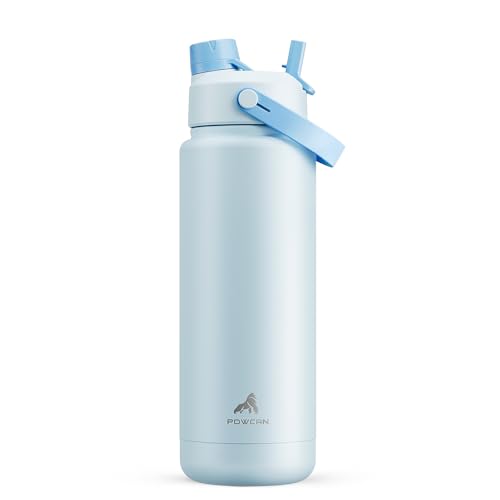 32 oz Insulated Water Bottle with 2
