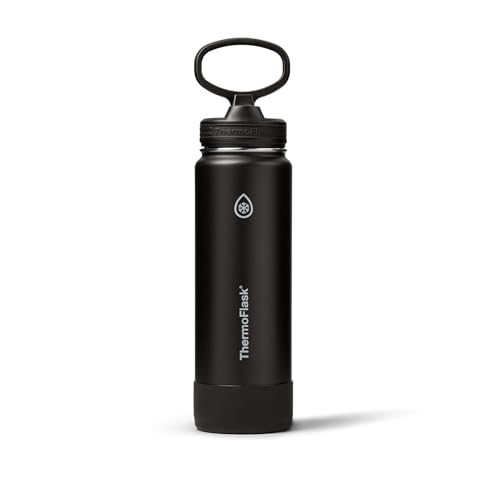 Insulated Water Bottle with Straw Lid