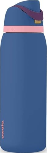 FreeSip Stainless Steel Water Bottle 40 oz Blue Jay