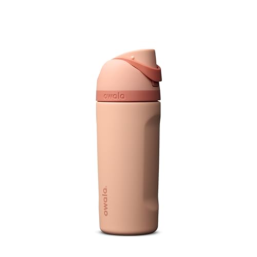 FreeSip Kids Stainless Steel Water Bottle 16 oz Peach of Mind