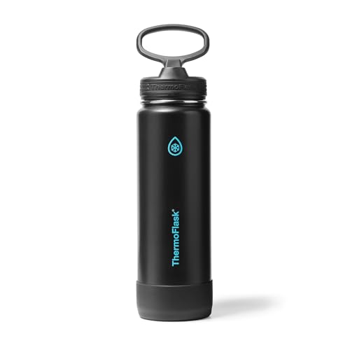 Insulated Water Bottle with Straw Lid