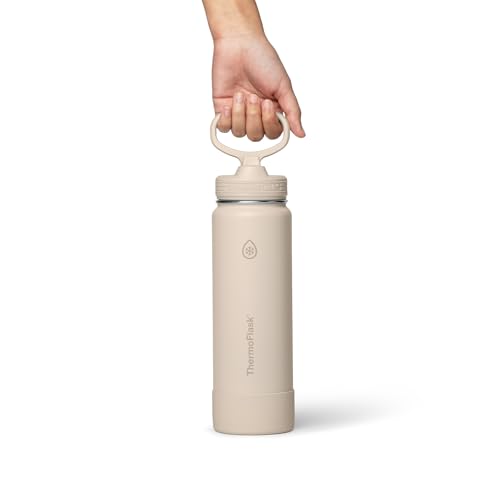 Insulated Water Bottle with Straw Lid