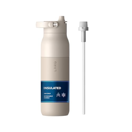Swig Top Insulated Stainless Steel Water Bottle with Straw and Handle