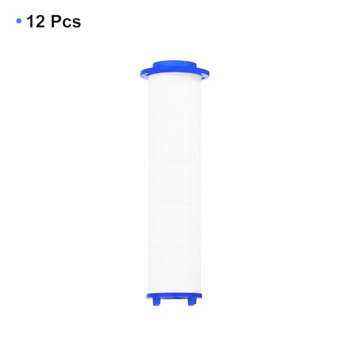 12 Pcs Shower Head Filter 3.3 Inch PP Cotton Filter Cartridge Replacement High